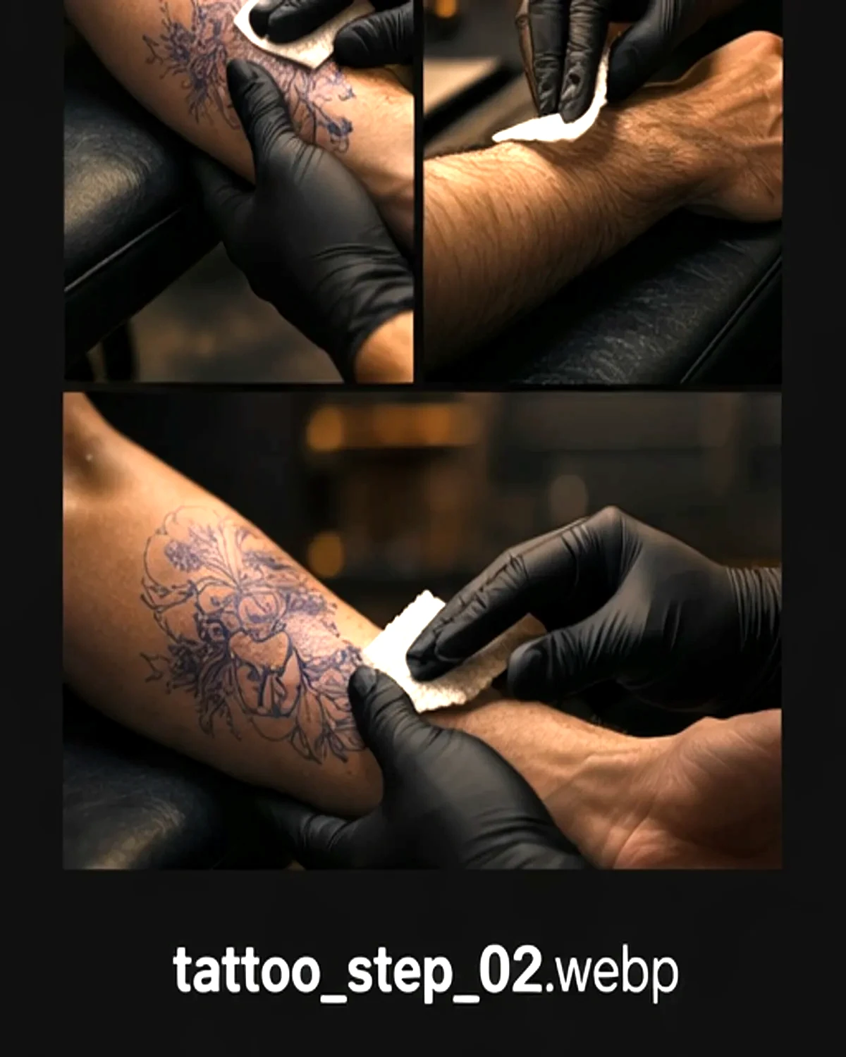 Igiene e sicurezza della sessione tattoo